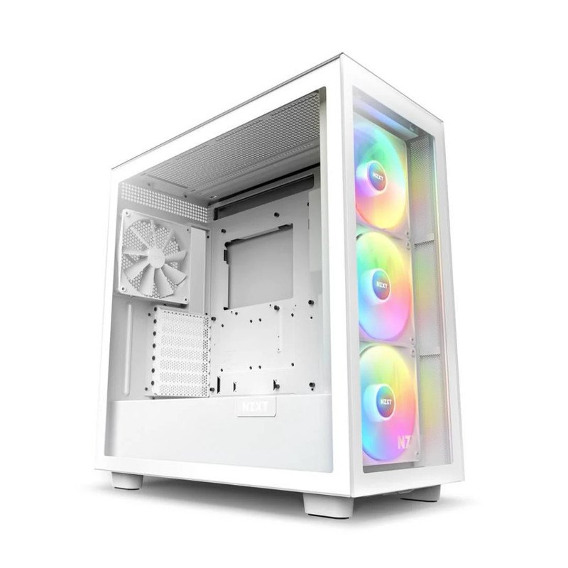 NZXT H7 Elite ATX Mid Tower Case - White - صندوق